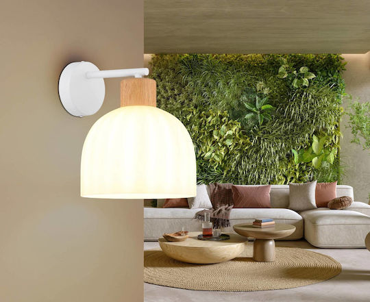 Globo Lighting Φωτιστικό Τοίχου Λευκό