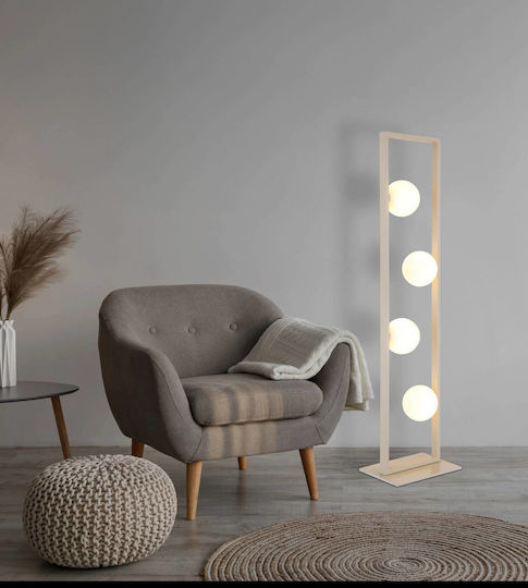 Globo Lighting Stehlampe Beige