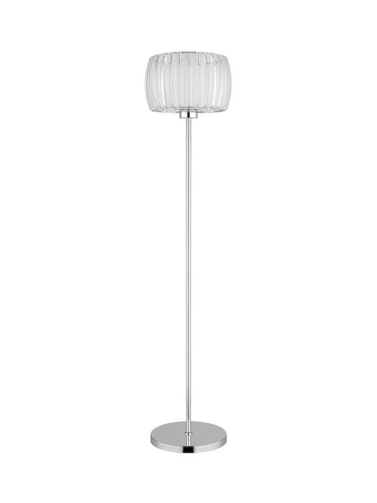 Globo Lighting Floor Lamp Silver