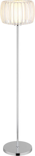 Globo Lighting Lampadar de Podea Argintiu