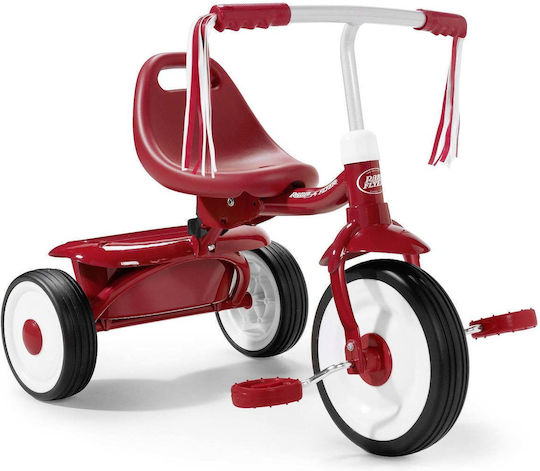 Radio Flyer Foldable Tricycle Bike for 1-3 Years Red