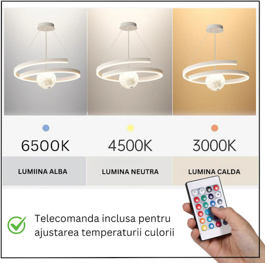 Lightplanet Висящо Осветително Тяло Черен LED