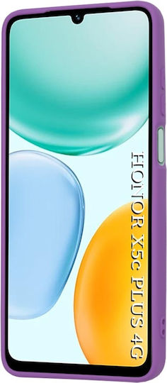 Back Cover Din Silicon Violet Honor X5C Plus