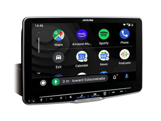 Alpine Ηχοσύστημα Αυτοκινήτου 2 DIN (Bluetooth/USB/AUX/WiFi/GPS/Apple-Carplay/Android-Auto) με Οθόνη Αφής 11"