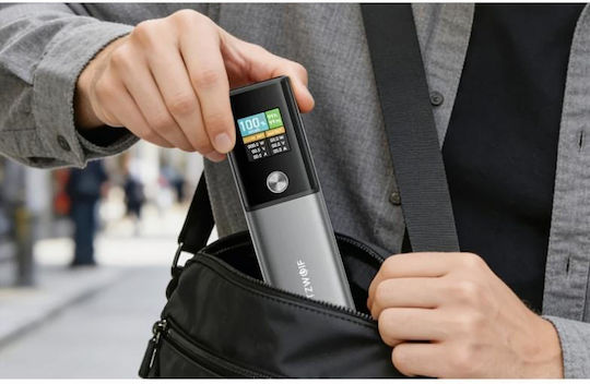 BlitzWolf BW-P23 Power Bank 14000mAh 100W with USB-A Output Port and USB-C Output Port Power Delivery Quick Charge Multicolour