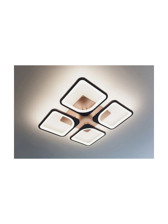 Lightplanet Plafonieră de Tavan Maro cu LED Integrat și Telecomandă