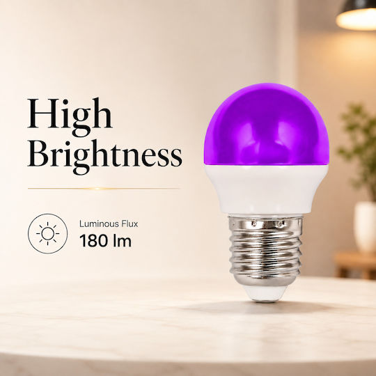 Lightplanet Bec LED 2W Pentru Bază De Bec E27