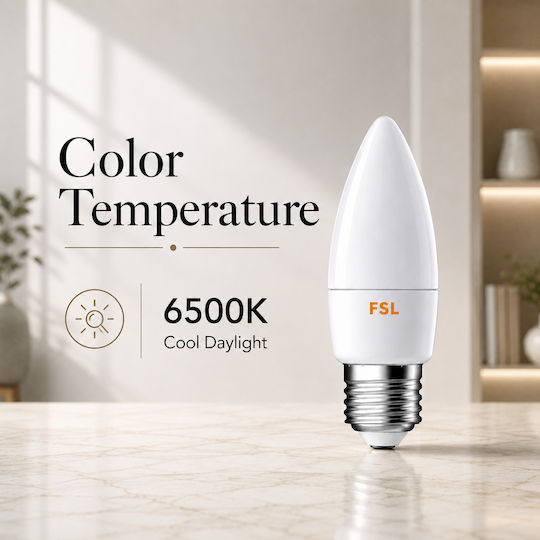 Lightplanet Bec LED 7W Pentru Bază De Bec E27 Alb Rece