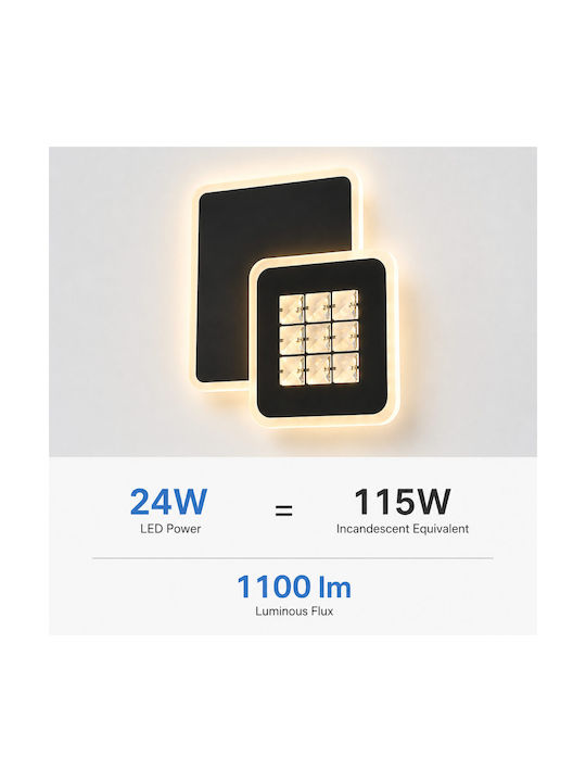 Lightplanet Lumină de Perete cu LED Integrat și Lumină Alb Natural