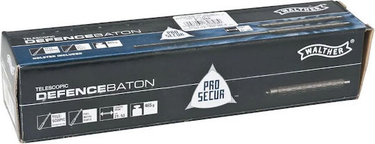 Baston pliabil metalic Walther Standard 21cm Negru