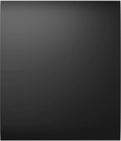 Ajax Systems Centerbutton (1-Gang/2-Way) Χωνευτός Διακόπτης Τοίχου Μονός με Πλαίσιο Graphite