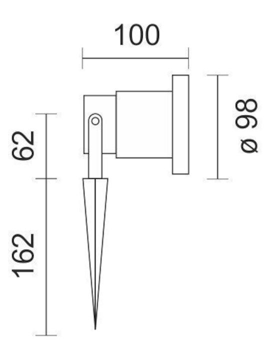 Spot Light Φωτιστικό Led Καρφωτό 7803