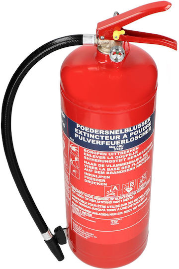 Alecto Portable Dry Chemical Fire Extinguisher 6kg