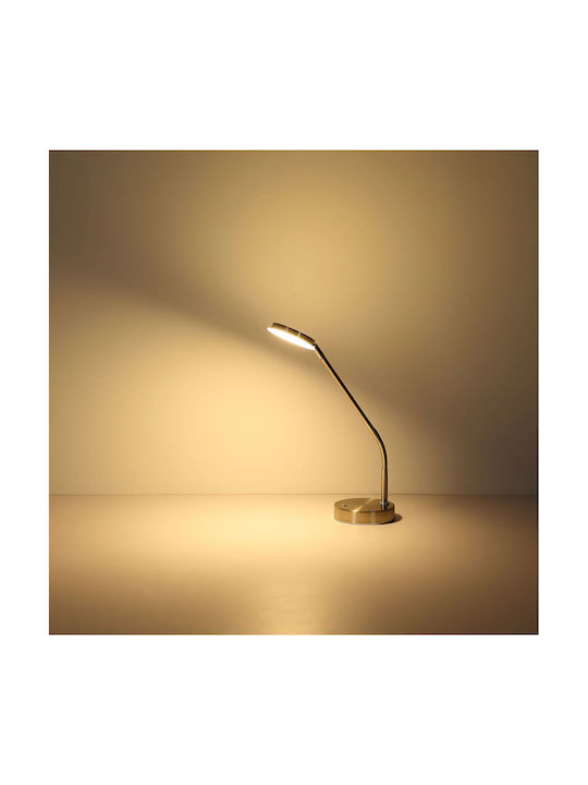 Globo Lighting LED Φωτιστικό Γραφείου σε Ασημί Χρώμα