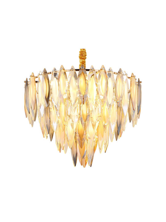 Globo Lighting Gold Chandelier 64136H