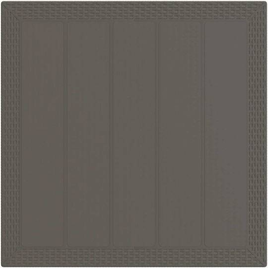 Set Sala De Mese Pentru Exterior Deschis 3 Piese Cu Perne