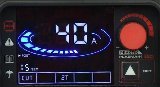 Πλασματοκόπτης Praktik Plasma 41 Led 230v 40a