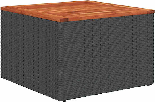 Garten- und Outdoor-Möbelsets Wohnbereich 9 Stück Türkis mit Kissen