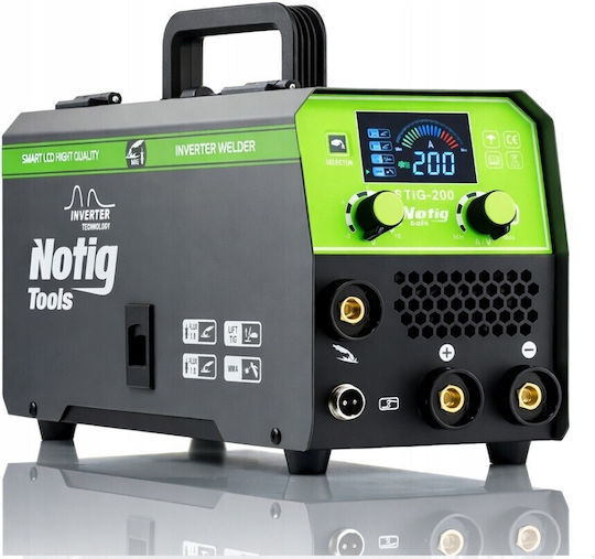 Mașină de sudură Inverter Notig Tools Mig Flux Mma Tig Lift 200 N1304