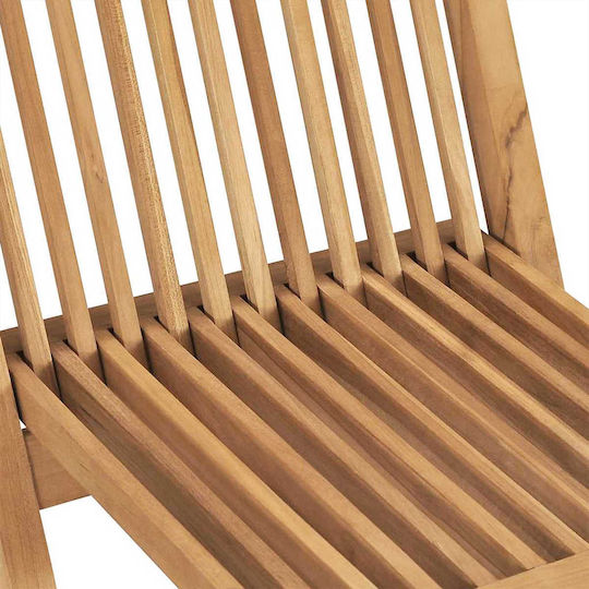 Garten- und Outdoor-Möbelset 5 Stück Natürliche