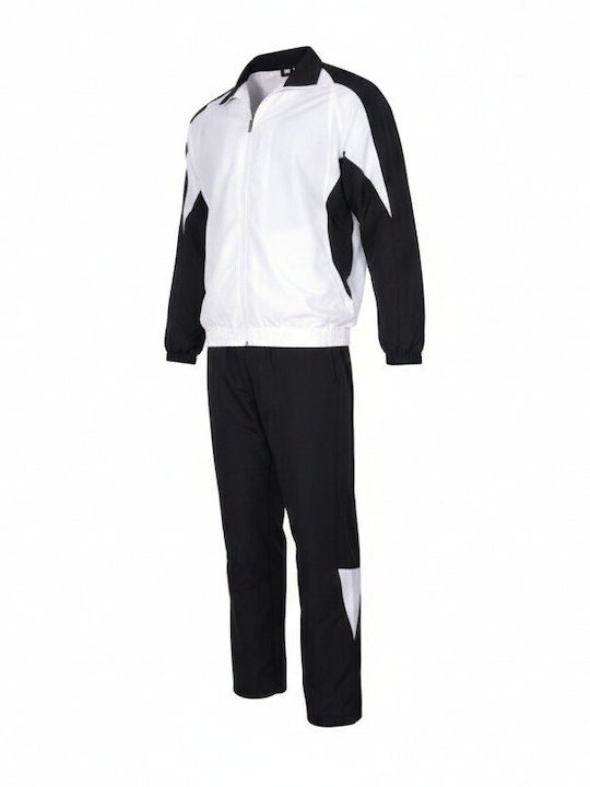Футболен комплект анцуг с ластик White/black