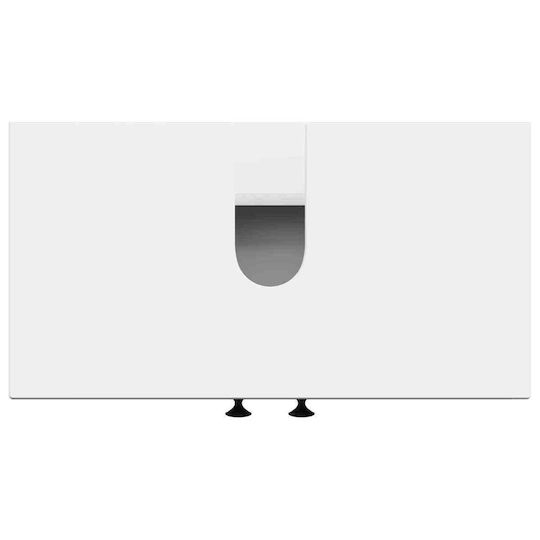 vidaXL Vanity Unit Without Sink W59.5xD31.5xH59cm White