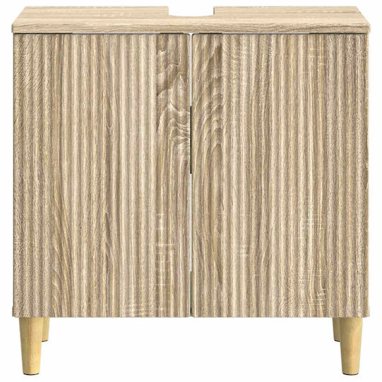 vidaXL Vanity Unit without Sink Sonoma Oak