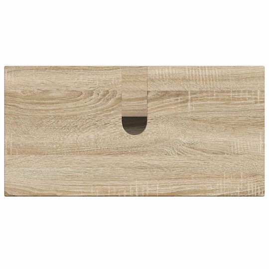 vidaXL Vanity Unit without Sink Sonoma Oak