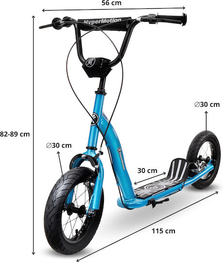 HyperMotion Patin pentru copii pliabil Ruby 12.2 cu 2 roți pentru 5+ ani Albastru