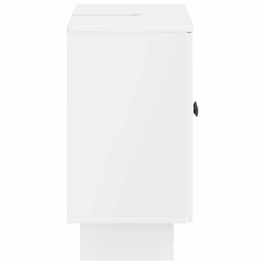 vidaXL Плот без мивка Ш59.5xД31.5xВ59cm Бял