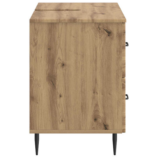 vidaXL Πάγκος χωρίς Νιπτήρα Μ82xΒ41xΥ58.5cm Δρυς