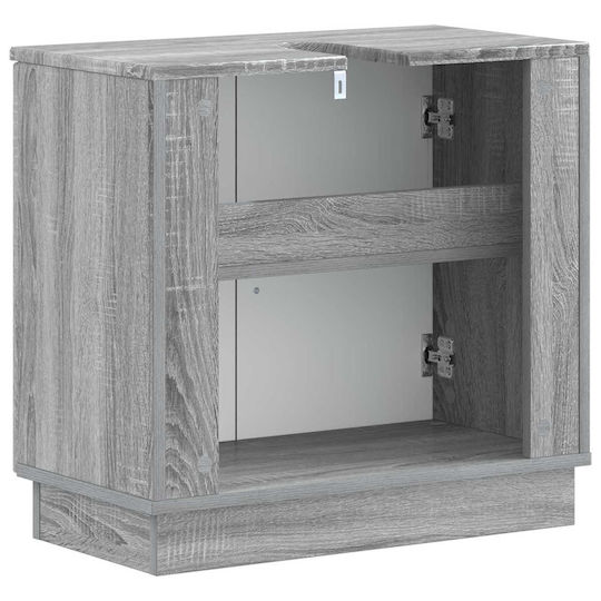 vidaXL vidaXL Bathroom Vanity Unit Without Sink W59.5xD31.5xH56cm Grey Sonoma