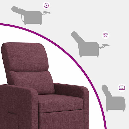 Relax Sessel Massage Lila 66x95x100cm