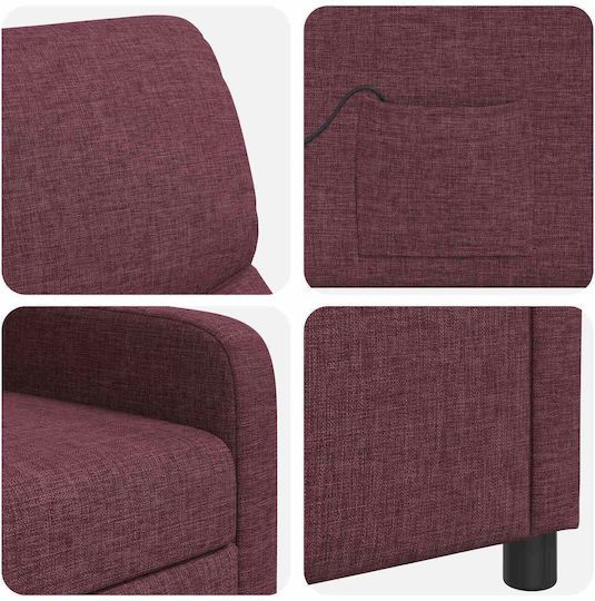 Relax Sessel Massage Lila 66x95x100cm