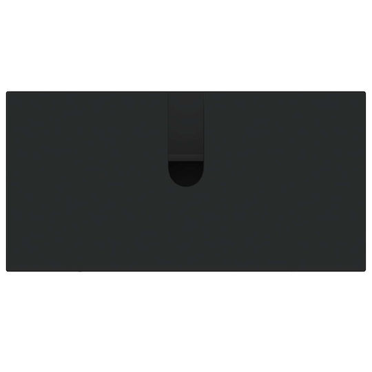 vidaXL Плот без мивка Ш59.5xД31.5xВ59cm Черен
