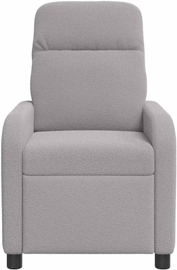 Relax Armchair Light Grey 66x95x100cm