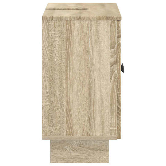 vidaXL Vanity Unit without Sink Sonoma Oak