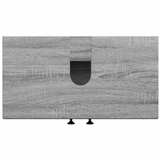 vidaXL vidaXL Bathroom Vanity Unit Without Sink W59.5xD31.5xH59cm Grey Sonoma