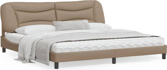 Κρεβάτι King Size για Στρώμα 200x200cm Πολύχρωμο