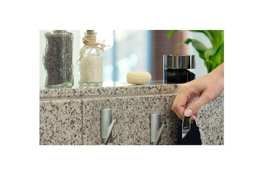 Tesa 58055-00004-20 Cârlige Cu Autocolant Din Plastic Argintii 2 Bucăți