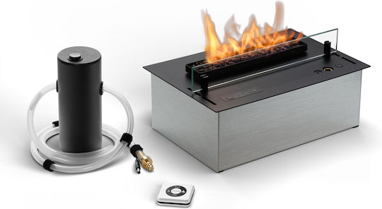Planika Senso Fireplace Boden Bioethanol Kamine Innenbereich Schwarz 38x26x13.7cm