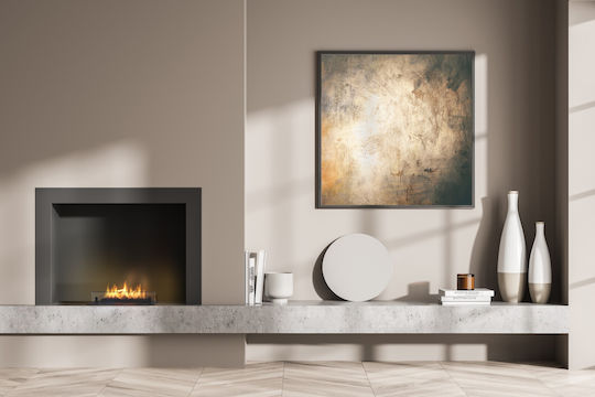 Planika Senso Fireplace Boden Bioethanol Kamine Innenbereich Schwarz 38x26x13.7cm