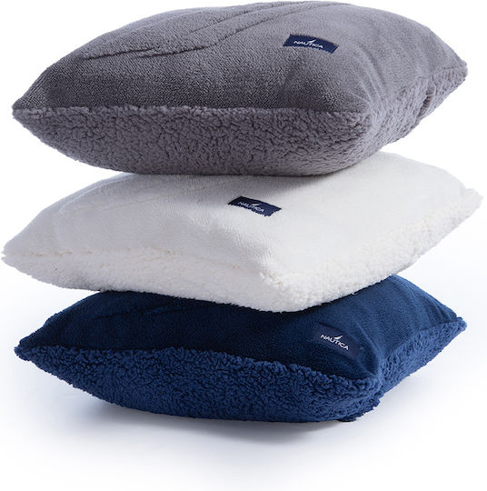 Perna Decorativă Umplutură Nau Coast True Navy Nef-nef Homeware 45x45 Poliester