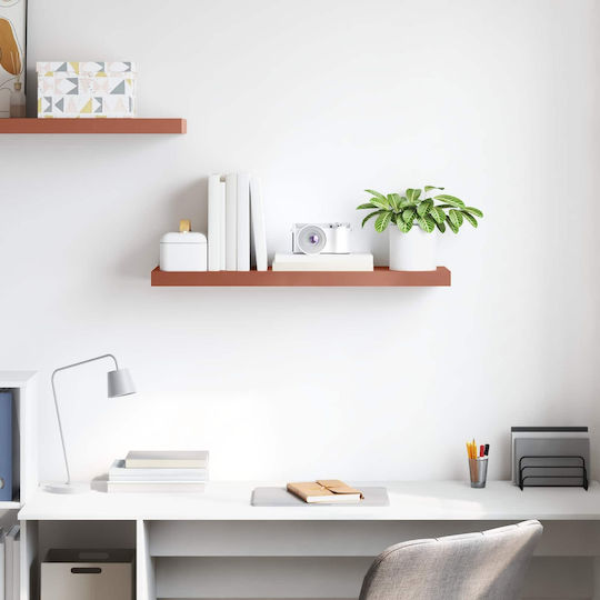 Red Wall Shelf 80x23.5x4cm