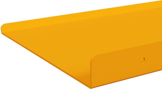 Rafturi Chamomile Galbene De Perete (4 Bucăți) 80x18x2.5 cm