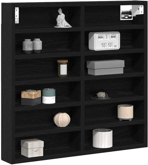 Raft Negru Stejar 60x8.5x58cm