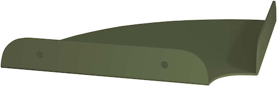 Floating Wall Shelves Olive Green Set of 4 Pieces 18x18x2cm