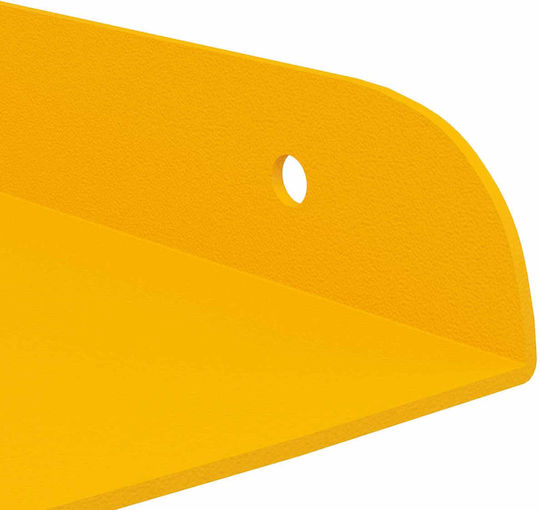 Wandregale Kamomille Gelb 4 Stück 30x30x2cm