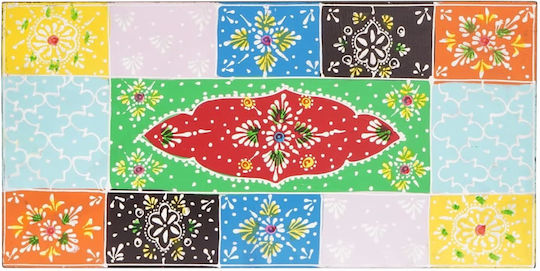 Rafturi De Perete Din Lemn De Mango Stil Militar (2 Bucăți) 40x20x6 Cm