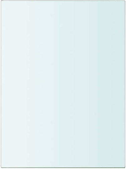 Transparent Wall Shelves 2 Pieces 20x15x0.8cm
